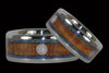 Koa and Opal Cabochon Titanium Ring - Hawaii Titanium Rings
 - 3