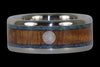Koa and Opal Cabochon Titanium Ring - Hawaii Titanium Rings
 - 2