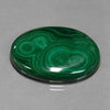 Green Malachite Titanium Ring Band - Hawaii Titanium Rings
 - 3