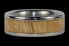 Mango Wood Titanium Ring Band - Hawaii Titanium Rings
 - 2