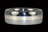 Mokumagane Inlay Polished Titanium Ring - Hawaii Titanium Rings
 - 1
