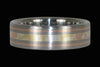Mokumagane and Rose Gold Titanium Ring - Hawaii Titanium Rings
 - 1