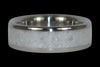 Mother of Pearl Titanium Ring Band - Hawaii Titanium Rings
 - 2