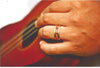 Tiger Wood and Ebony Titanium Ring - Hawaii Titanium Rings
 - 2