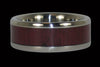 Purpleheart Titanium Ring Bands - Hawaii Titanium Rings
 - 2