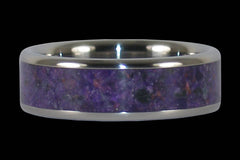 Purple Sugilite Ring - Hawaii Titanium Rings
 - 1