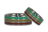 Bob Marley Wedding Rings - Hawaii Titanium Rings
 - 2