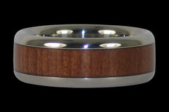Redwood Titanium Ring - Hawaii Titanium Rings
 - 1