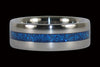 Blue Metallic Titanium Rings - Hawaii Titanium Rings
 - 1