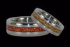 Gold Metal Titanium Ring - Hawaii Titanium Rings
 - 2