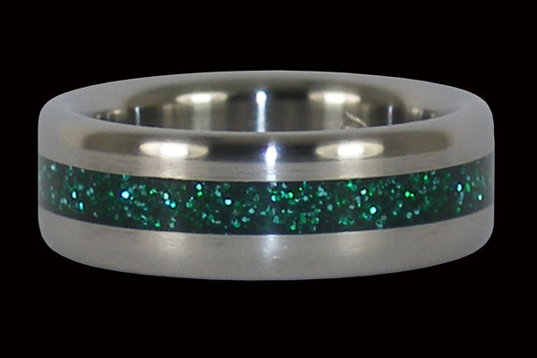 Green Titanium Ring