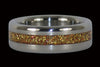Gold Metal Titanium Ring - Hawaii Titanium Rings
 - 1