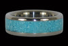 Turquoise Titanium Rings - Hawaii Titanium Rings
 - 3