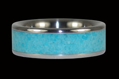 Sleeping Beauty Turquiose Titanium Ring - Hawaii Titanium Rings
 - 1