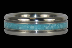 Sleeping Beauty Turquoise Ring - Hawaii Titanium Rings
