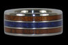 Amboina and Pearl Titanium Ring - Hawaii Titanium Rings
 - 7