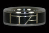 Black Matrix Titanium Ring - Hawaii Titanium Rings
 - 1