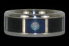 Titanium Ring with Opal Cabochons - Hawaii Titanium Rings
 - 1
