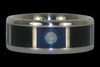 Titanium Ring with Opal Cabochons - Hawaii Titanium Rings
 - 1