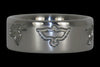 Dove Engraved Titanium Ring - Hawaii Titanium Rings
 - 1