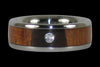 Koa and Blackwood Titanium Wedding Rings - Hawaii Titanium Rings
 - 3