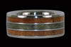 Big Kahuna Titanium Ring with Lapis - Hawaii Titanium Rings
 - 4