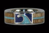 East Coast Wave Titanium Ring - Hawaii Titanium Rings
