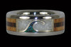 Titanium Wave Ring for Surfers - Hawaii Titanium Rings
