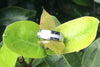 White Pearl Titanium Ring Band - Hawaii Titanium Rings
 - 2