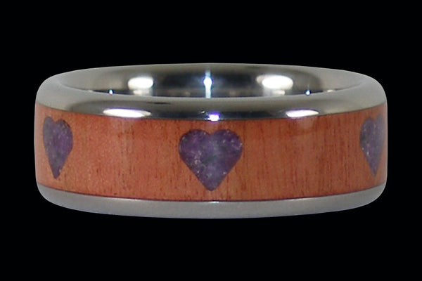 Valentines Day Titanium Ring
