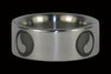 Yin and Yang Titanium Ring Set - Hawaii Titanium Rings
 - 3