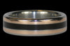 Blackwood and Rose Gold Titanium Ring - Hawaii Titanium Rings
 - 2
