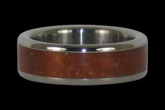 Boulder Opal Titanium Ring - Hawaii Titanium Rings
