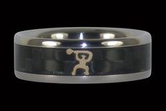 Paddler Titanium Ring - Hawaii Titanium Rings
