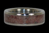 Garnet Titanium Ring - Hawaii Titanium Rings
 - 2