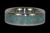 Emerald Titanium Ring - Hawaii Titanium Rings
 - 2
