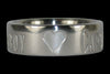 Titanium Ring with Sweethearts Name - Hawaii Titanium Rings
