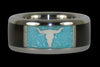 Longhorn Titanium Ring - Hawaii Titanium Rings
 - 1