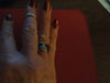 Whales Tail Titanium Ring - Hawaii Titanium Rings
 - 3