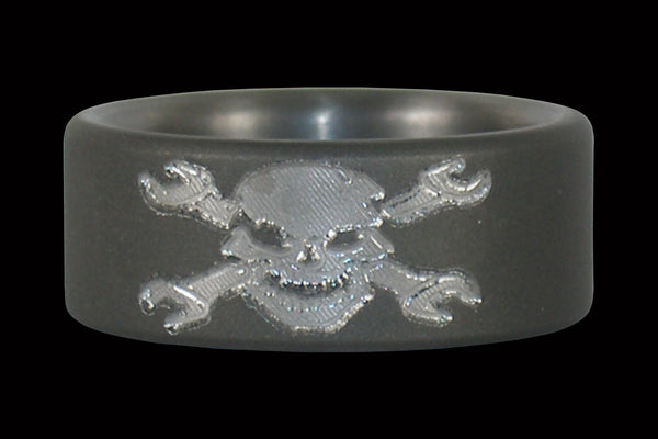 Mechanics Titanium Ring