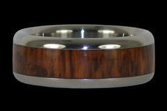 Snakewood Titanium Ring - Hawaii Titanium Rings
 - 1
