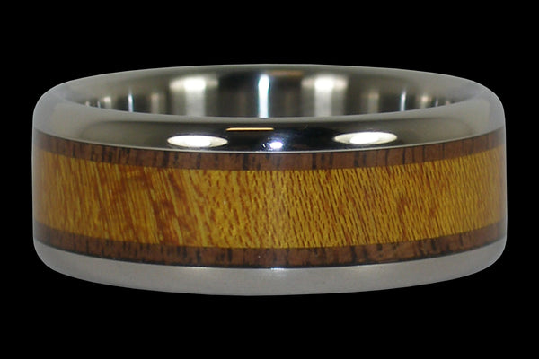 American Wood Titanium Ring